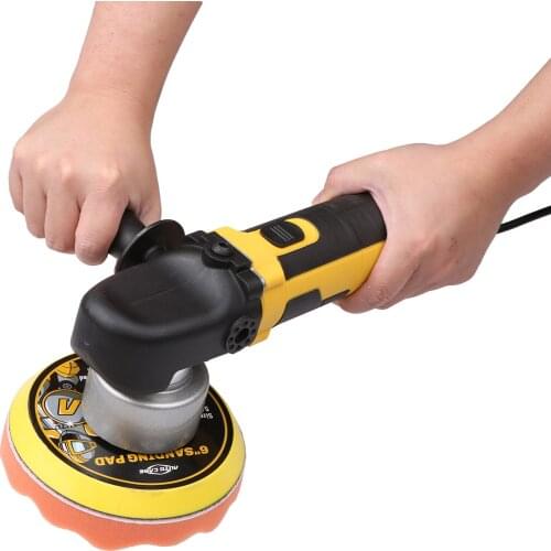 KKmoon Car Polisher Handheld Polishing Machine Electric Powered Waxer Machine 5600RPM Electric Vibration Polishing Machine