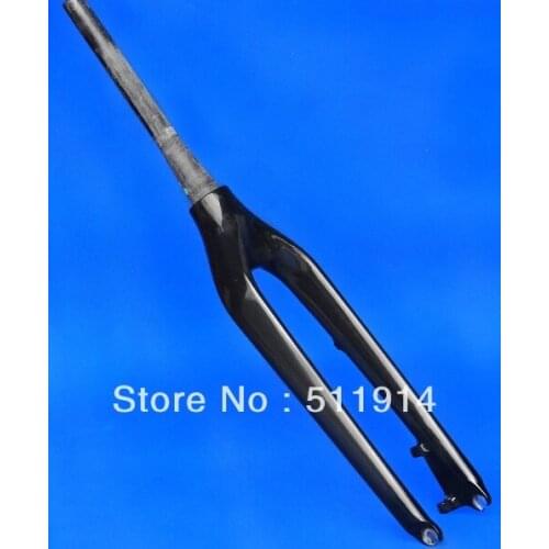 Full carbon UD Glossy mountain bike bicycle MTB 27.5er 650B fork tapered 1 1/8" ~ 1 1 / 2"