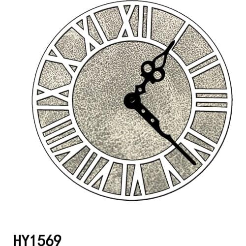 Clock Cutting Dies HY1569 Wooden Dies Suitable for Common Die Cutting Machines on the Market