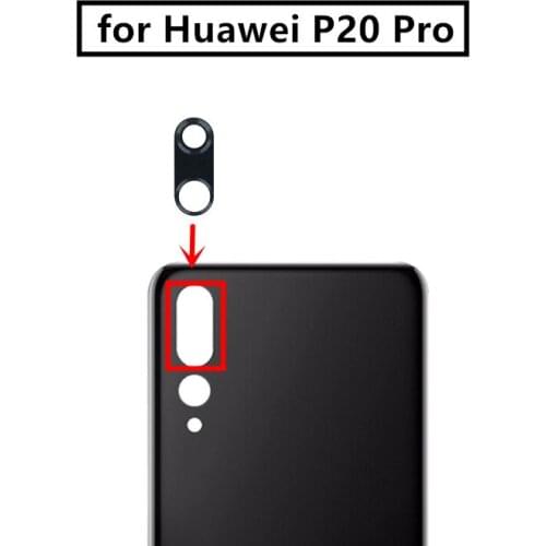 2pcs for huawei p20 pro Camera Glass Lens Back Rear Camera Glass Lens with Glue Replacement Repair Spare Parts