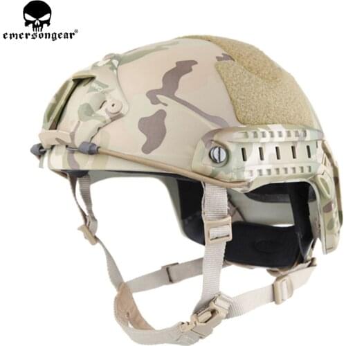 EMERSONGEAR FAST Helmet MH Type Tactical Helmet Airsoft Combat Sports Safety Lightweight Military Helmet EM5658