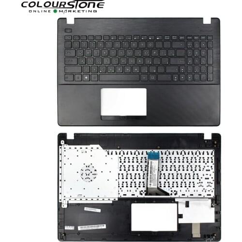 X551 RU Laptop Keyboard For ASUS X551 X551M X551MA X551MAV F550 F550V X551C X551CA With C Case Black