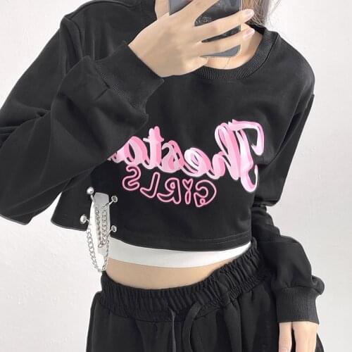 Женские короткие толстовки YUQI China At AliExpress