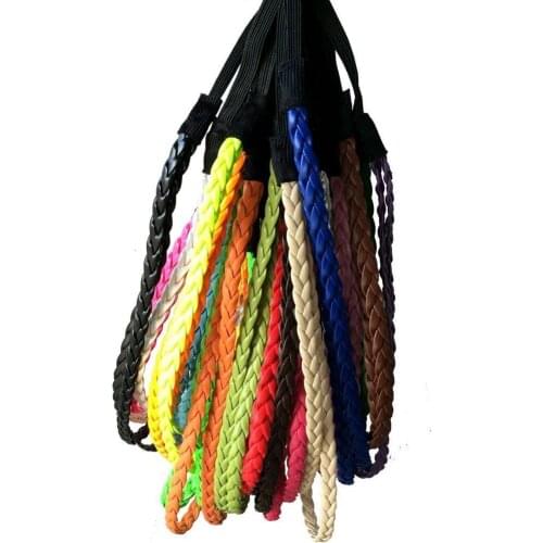 1 X Fashion Braided Imitation Leather Woven Hair Accessories Headband for Women Girls