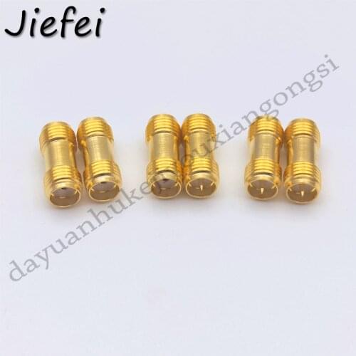 40-1000Pcs High Quality 3-type RF Connector RP SMA Female to RP SMA Female For Two Way Radio SMA-F to SMA-F Antenna Adaptor