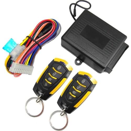 M602-8182 Car Alarm Device Convenient Helpful Effective Car Keyless Start System Remotely Anti-theft Alarm for 12V DC Automobile