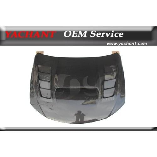 Car Styling Carbon Fiber Front Hood Bonnet Fit For 2008-2014 Subaru Impreza GRB GVB WRX STI VS Style Hood Bonnet