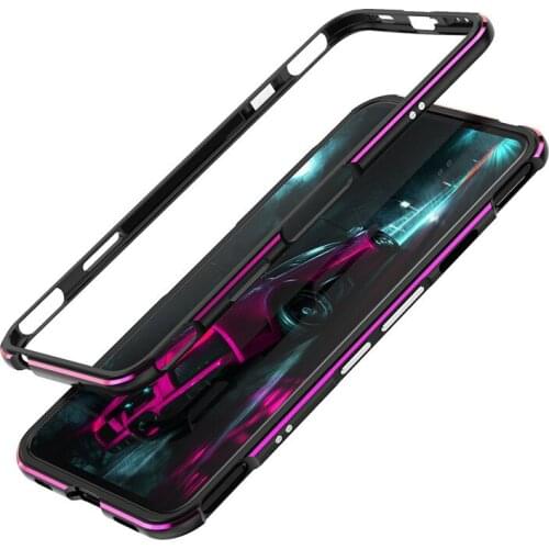 Bumper For ZTE Nubia Red Magic 6 Pro Ultra Thin Aluminum Metal Cover for Nubia Red Magic 5 with Camera Lens Protector RedMagic6