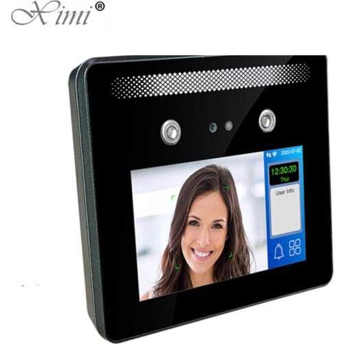 Free Software 3D Dynamic Face Time Attendance And Access Control Sunshine Face Access Control Optional WIFI