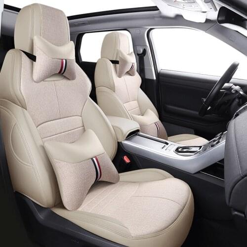 FeKoFeKo Custom Car Seat Covers For Jeep Wrangler Grand Cherokee Cherokee Renegade Compass Patriot Liberty Car Accessories