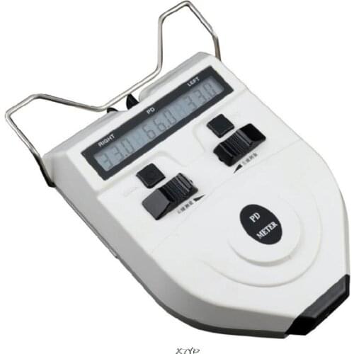 Digital Pupilometer PD Ruler 45-82mm Pupil Distance Meter Visual Compensation