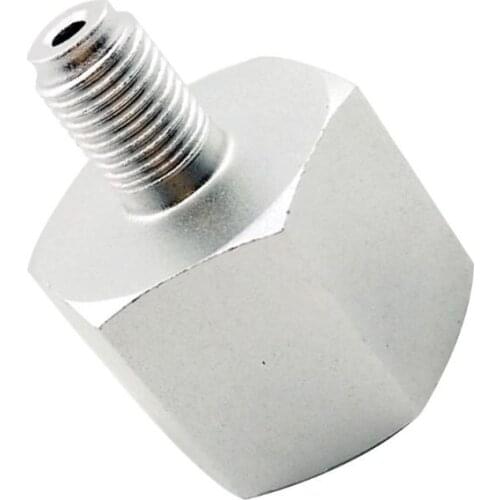 Cylinder CO2 Trapezoidal Thread Adapter Connector TR21-4 Convert to 3/8UNF-24 for CO2 Mini Regulator