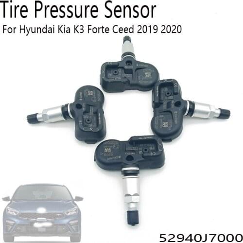 2Pcs Tire Pressure Sensor PMV-CH15 TPMS 52940J7000 for Kia K3 Forte Ceed 2019 2020