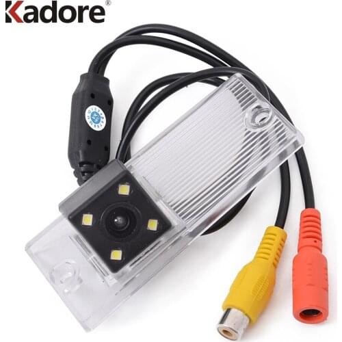 For KIA Sportage 2005 2006 2007 2008 2009 CCD Car Rear View Backup Reverse Rearview Cameras Wide Angle 4 LED Night Vision