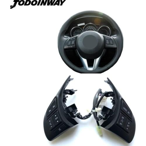 Cruise Control Switch Audio Volume Multifunction Steering Wheel Button For Mazda 3 Axela Atenza Cx5