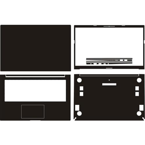 Carbon fiber Laptop Sticker Skin Decals Cover Protector for ASUS REDOLBOOK 14F P10210 14"