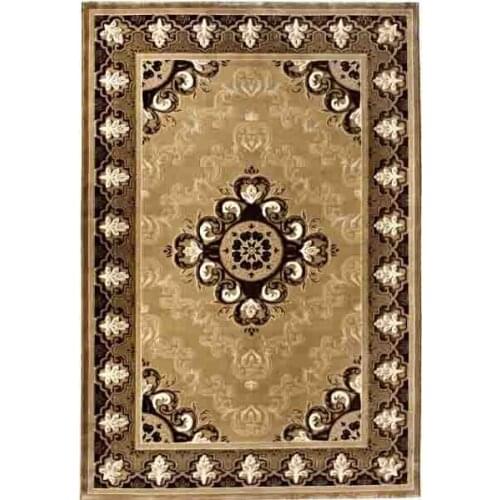 Polypropylene European and Ameircan Style Fashion Floral Modern Pattern Absorbent Non-slip Modern Carpet for Living room/Bedroom