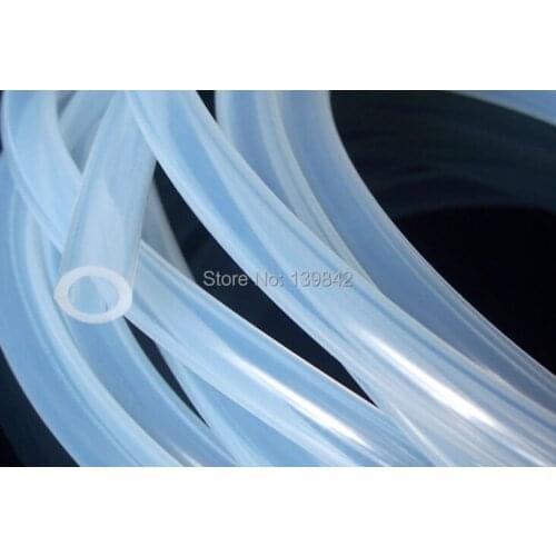 10meter 6*8mm food grade transparent silica gel tube/hose for homebrew
