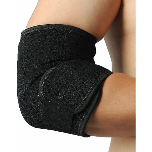 SAG02 OK Fabric Adjustable elbow support Sports Fitness Weightlifting Running Female Male Elbow Protection Pads