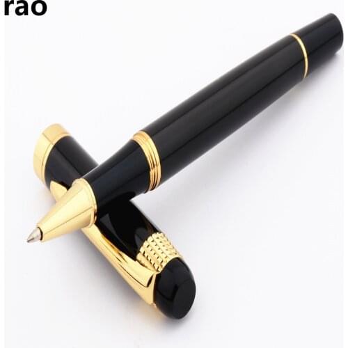 Luxury quality 761 Black Business office Medium Nib Rollerball Pen Student School Supplies stationery Ball point Pens
