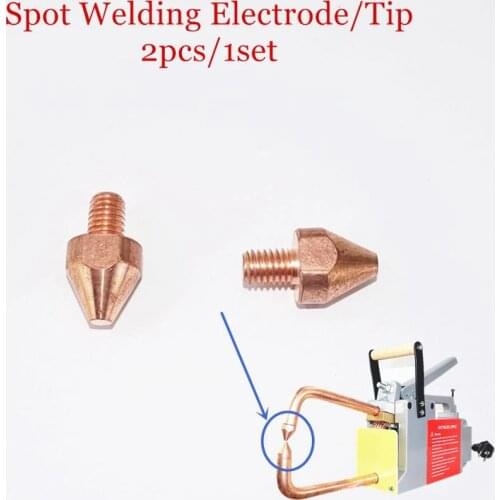 Resistance Spot Welding Tips Electrodes for Welding Thickness 1.5+1.5mm Steel Plat CE Portable Spot Welder