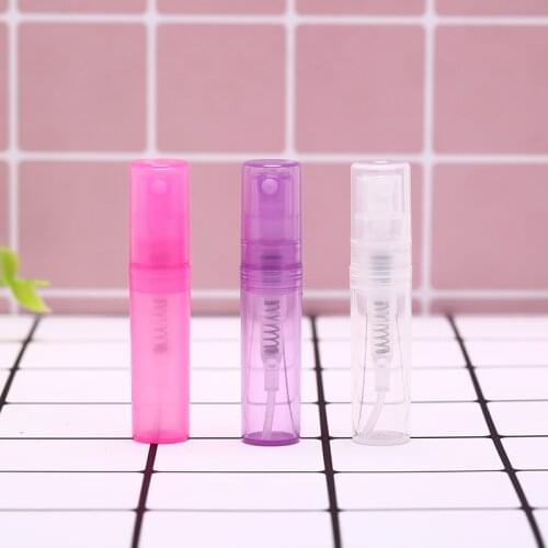 2ml Convenient To Carry Small Plastic Spray Refillable Bottles Perfume Bottle Water Spray Bottle Perfume Cosmetic Containers