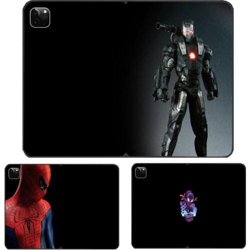 High Quality Marvel Spider Man Iron Man iPad Case For i Pad 10.2 Case Hunter X Hunter Soft Silicone Back Funda Protective Cover