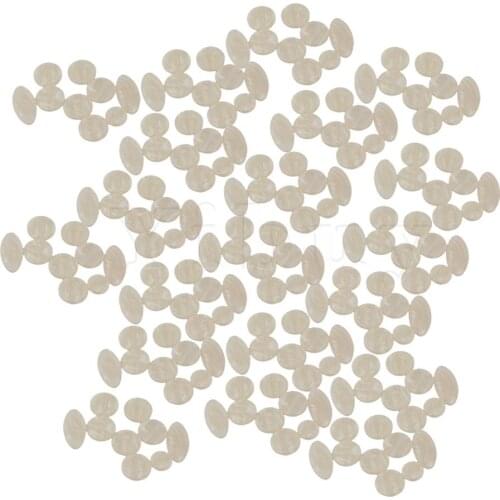 Yibuy 20set x Plastic Pearl Saxophone Sax Key Buttons Instruments Accessories