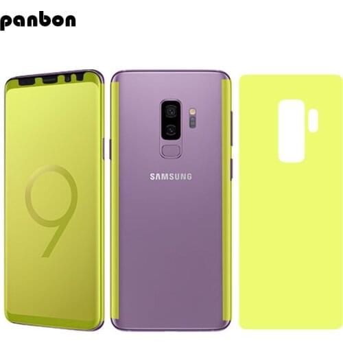 Front+Back High Quality Anti Explosion Cover Nano Soft Film For Samsung S9 plus S8 plus Note 8 Screen Protector (Not glass)
