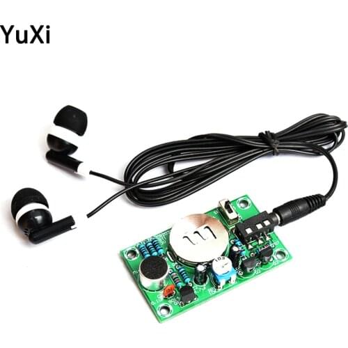 1Set DIY Hearing Aid Electronic Kit 3V Amplifier Set Audio Amplification Practice Teaching Competition Electronic DIY Accessorie