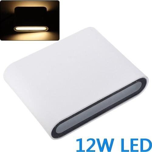 12W LED Wall Light Outdoor Waterproof IP65 Porch Garden Sconce Balcony Terrace Decoration Lighting Wall Lamp