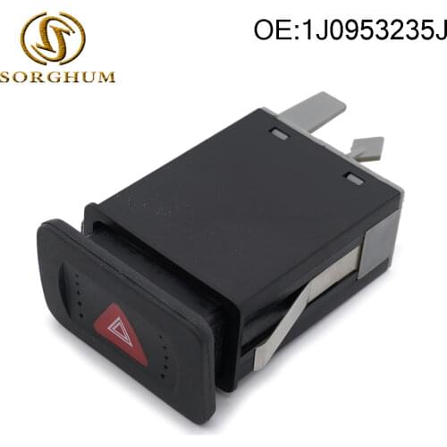 1J0953235J 1J0953235C New Hazard Warning Light Switch Dash Red Button For Bora Golf 1999-2006