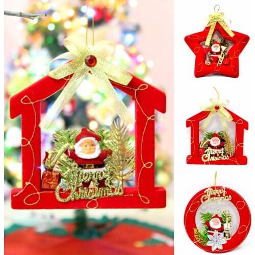 2018 NewStyle Christmas Santa Claus Ornament Hanging Pendant Xmas Tree Home Party Decor Gift