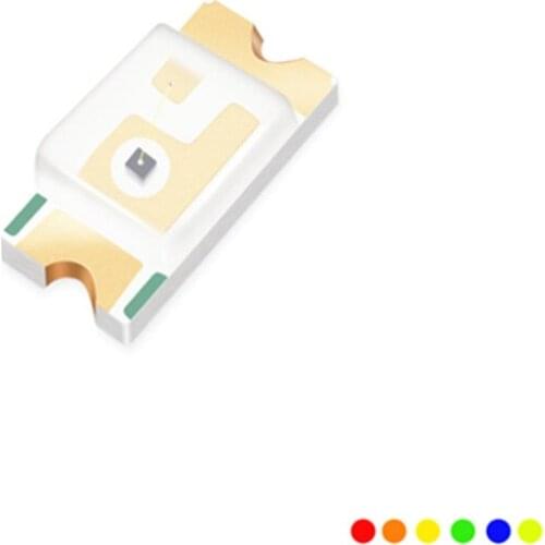 4000pcs /reel 0603 LED 1608 smd light beads RED / GREEN / BLUE / YELLOW / ORANGE / WHITE / PINK / PURPLE wholesale lamps