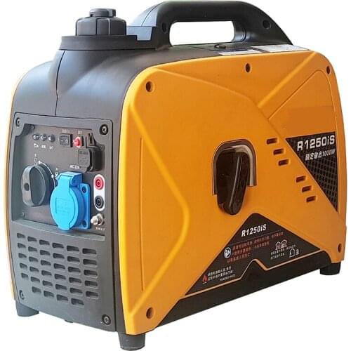 Gasoline Generator 1kW 1kVA Portable Silent Manual Start Inverter DC12V