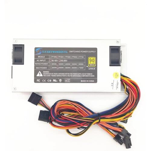 1U server industrial ATX computer power supply 300W Industrial Control Server Computer PSU 1U double fan