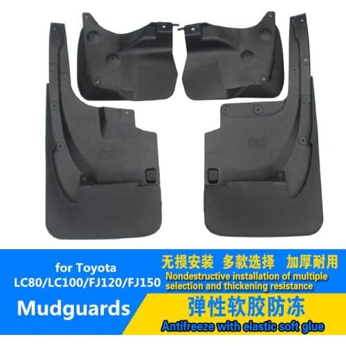 Mudguards for Toyota Prado LC80 LC100 FJ120 FJ150 VIGO TACOMA Hilux Vneza Appearance Protection Modified Fender