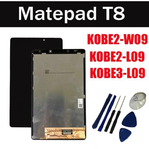 For Huawei Matepad T8 1280*800 KOBE2-L09 KOBE3-l09 KOBE2-W09 LCD Display Touch Screen Digitizer Assembly+TOOLS