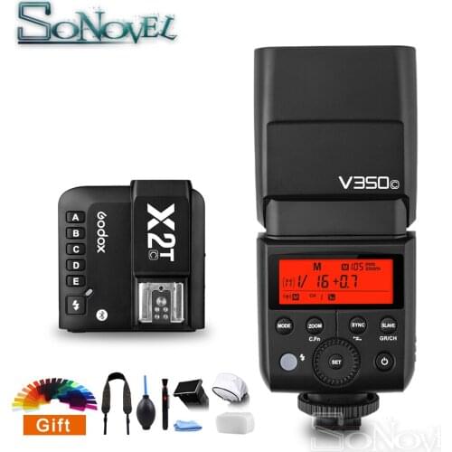 Godox V350C TTL HSS 2.4G Li-ion Battery Faster Recycle Time Speedlite Flash with X2T-C Transmitte Trigger for Canon