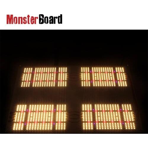 Geeklight hottest selling 480w monster board v4 led grow light for 4x4 indoor tent grow