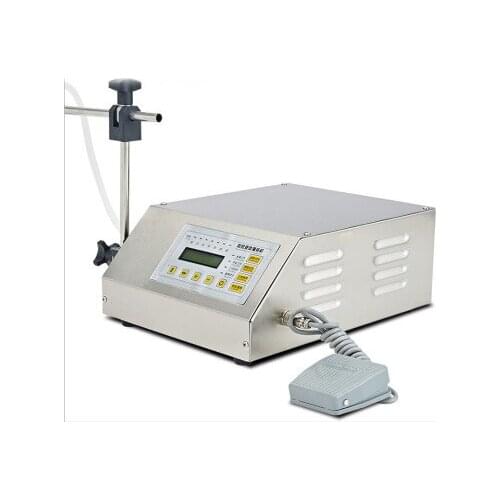 Digital Control Pump Liquid Filling Machine LCD Display Mini Electric Oil Perfume Water Softdrink Milk Bottles Filler