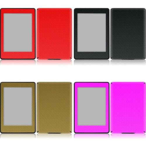 Carbon fiber skin sticker for amazon kindle paperwhite 3 kpw3
