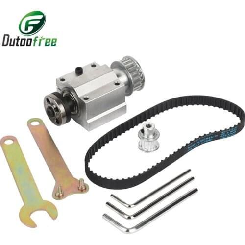 Aluminum Alloy Grinding Tool Mini Table Saw No Power Spindle Assembly High Precision DIY Wood Bearing Housing Cutting Machine