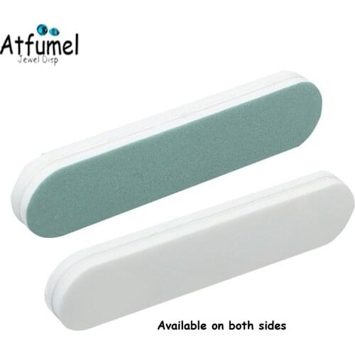 Useful Silver Gold Jewelry Polishing Bar Art Sanding Manicure Mini Metal Cleaning Tool Silver Nail Care Polish Wipe Bub Cleaner