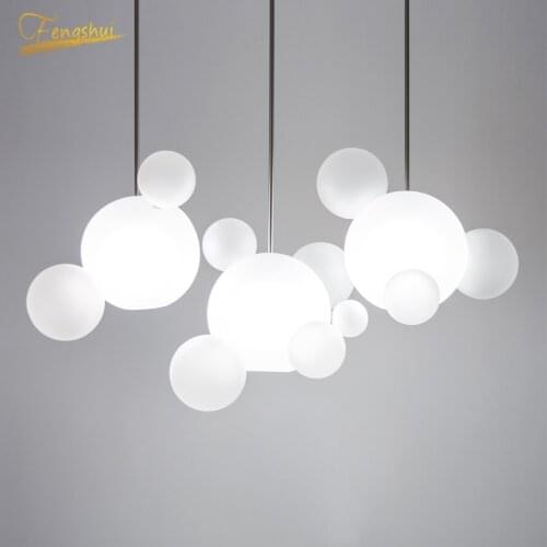 Post-modern LED Pendant Lamp Nordic Indoor Lighting Fixture Kitchen Restaurant Living Room Lamp Attic Hanging Lights Luminaria
