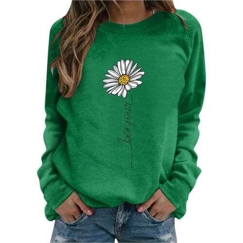Womens Casual Printing Long Sleeve Sweatshirt Pullover Blouse Tops Sweatshirt Women Casual Long Sleeve Толстовка Женская