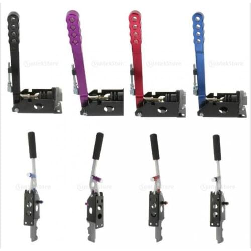 1x CNC Machined Aluminum Hydraulic Drift Hydro E-Brake Racing Handbrake Lever Gear Locking Bike Bicycle 51cm