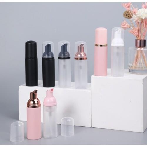 30ml 50ml Plastic Foaming Bottle empty face eyelashes cosmetic refillable bottle cleaner soap dispenser Foam bottle 1PCS