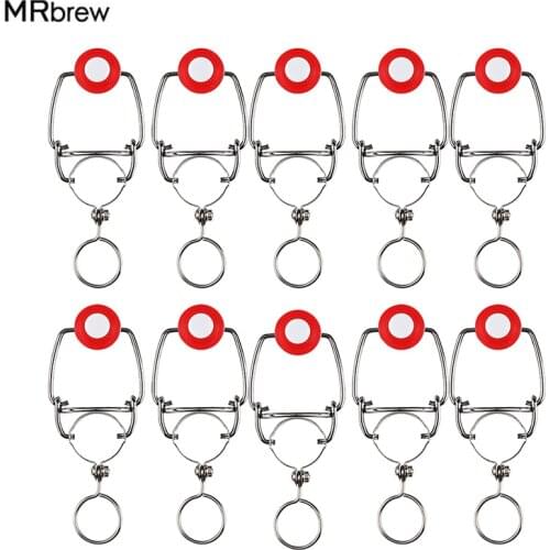 10 pcs Ez Cap Flip Top Seal Stopper Root Beer Bottles Replacement Swing Tops Homebrew Brewing Wine Stoppers For Beer Bottle Tool