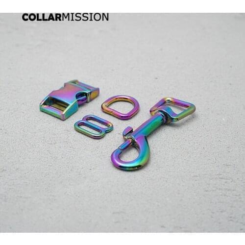 100pcs/lot(metal buckle+adjust buckle+D ring+metal dog clasp/set)15mm,20mm,25mm,30mm DIY metal buckle dog collar parts 8 kinds